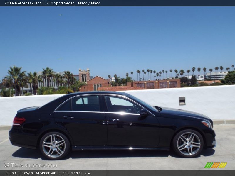 Black / Black 2014 Mercedes-Benz E 350 Sport Sedan