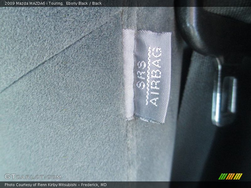 Ebony Black / Black 2009 Mazda MAZDA6 i Touring