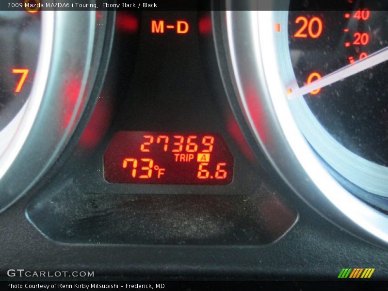 Ebony Black / Black 2009 Mazda MAZDA6 i Touring