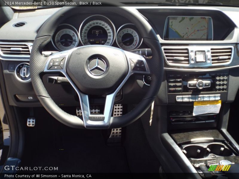 Black / Black 2014 Mercedes-Benz E 350 Sport Sedan