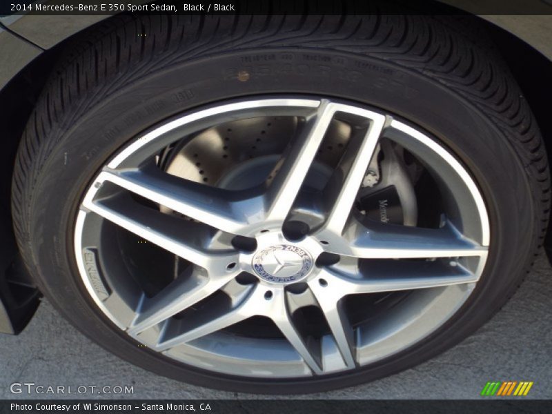 Black / Black 2014 Mercedes-Benz E 350 Sport Sedan