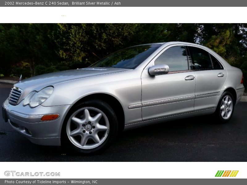Front 3/4 View of 2002 C 240 Sedan