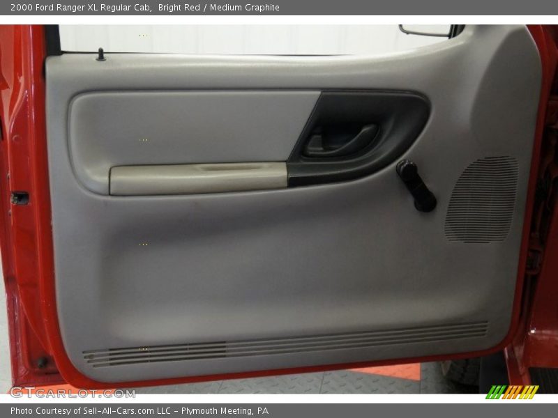 Bright Red / Medium Graphite 2000 Ford Ranger XL Regular Cab