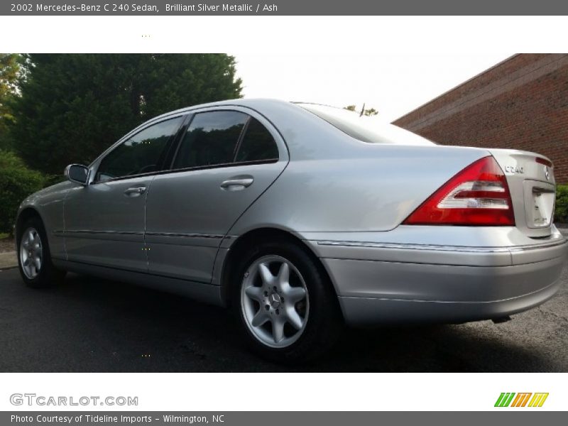 Brilliant Silver Metallic / Ash 2002 Mercedes-Benz C 240 Sedan
