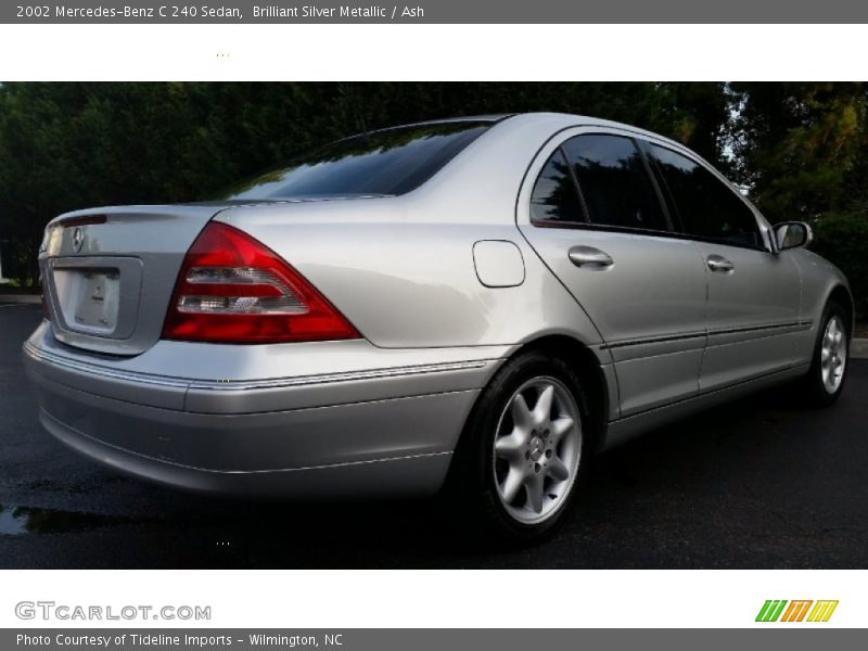 Brilliant Silver Metallic / Ash 2002 Mercedes-Benz C 240 Sedan