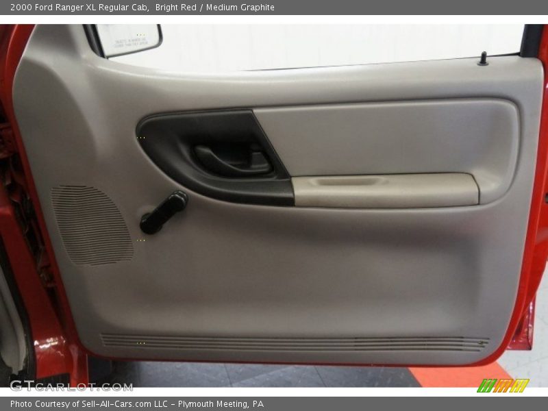 Bright Red / Medium Graphite 2000 Ford Ranger XL Regular Cab