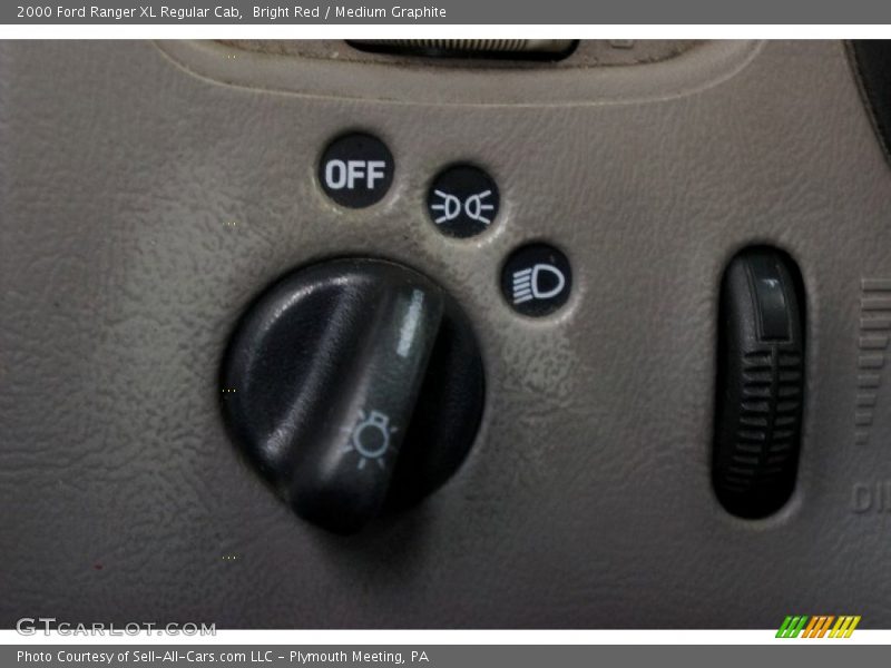 Bright Red / Medium Graphite 2000 Ford Ranger XL Regular Cab