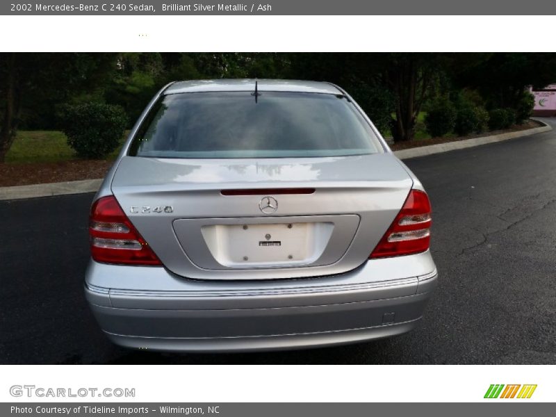 Brilliant Silver Metallic / Ash 2002 Mercedes-Benz C 240 Sedan