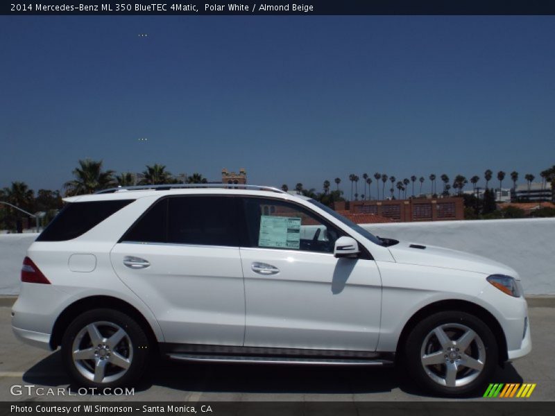 Polar White / Almond Beige 2014 Mercedes-Benz ML 350 BlueTEC 4Matic
