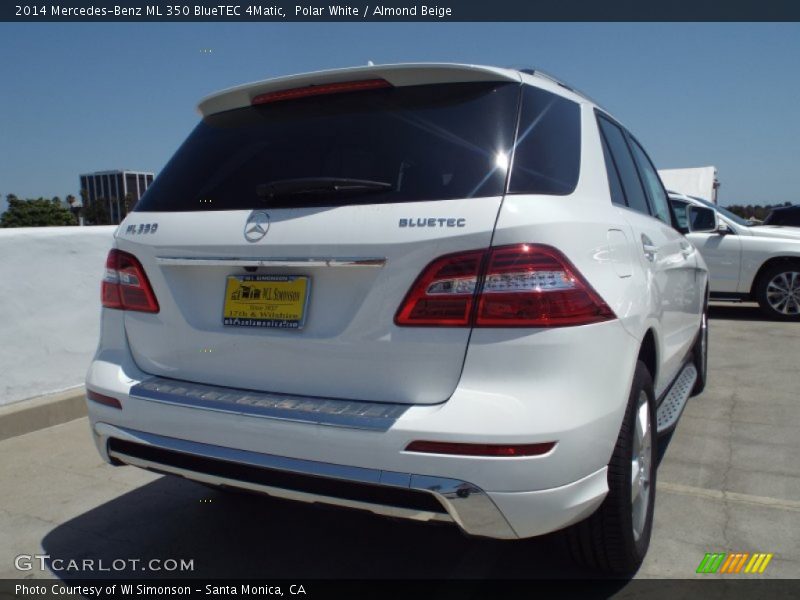 Polar White / Almond Beige 2014 Mercedes-Benz ML 350 BlueTEC 4Matic