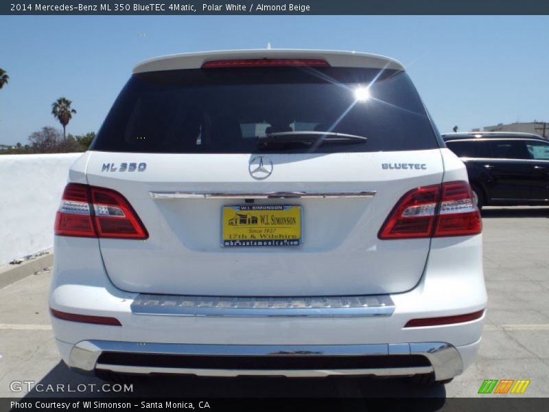 Polar White / Almond Beige 2014 Mercedes-Benz ML 350 BlueTEC 4Matic