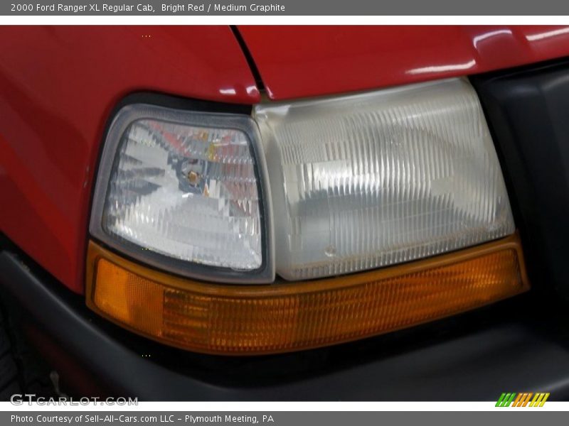 Bright Red / Medium Graphite 2000 Ford Ranger XL Regular Cab
