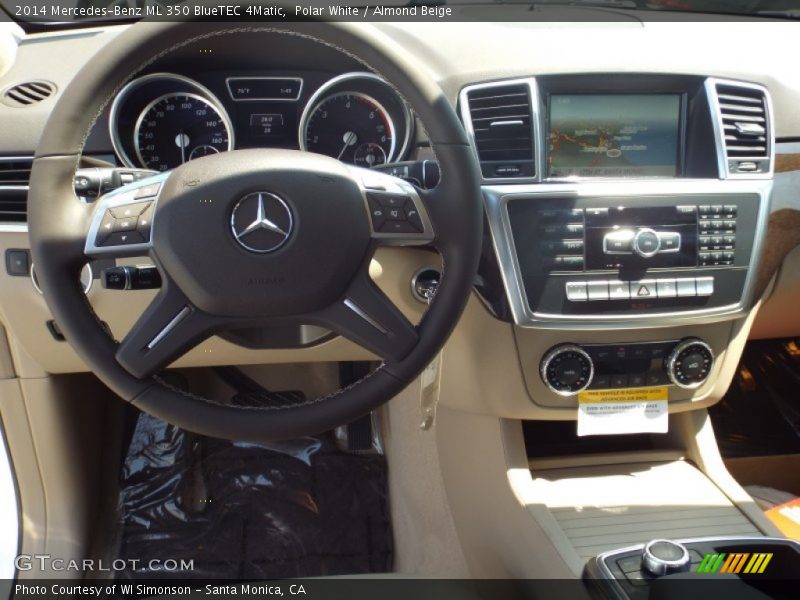 Polar White / Almond Beige 2014 Mercedes-Benz ML 350 BlueTEC 4Matic