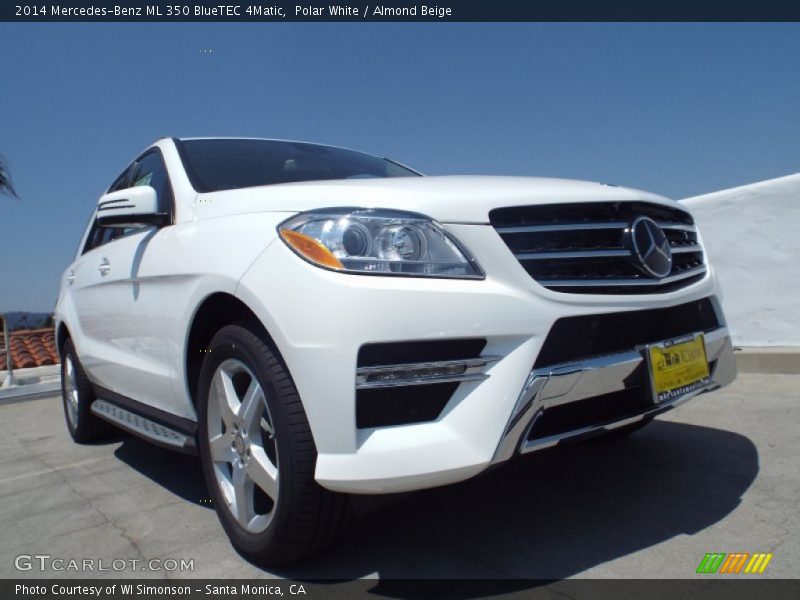 Polar White / Almond Beige 2014 Mercedes-Benz ML 350 BlueTEC 4Matic