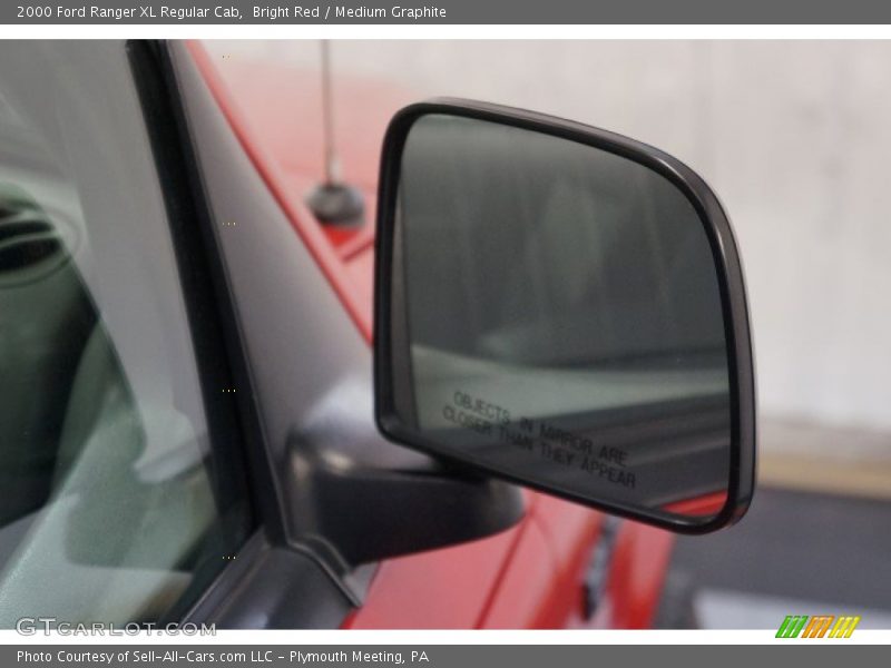 Bright Red / Medium Graphite 2000 Ford Ranger XL Regular Cab