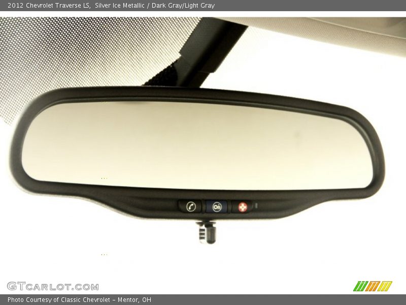 Silver Ice Metallic / Dark Gray/Light Gray 2012 Chevrolet Traverse LS
