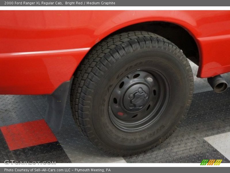 Bright Red / Medium Graphite 2000 Ford Ranger XL Regular Cab