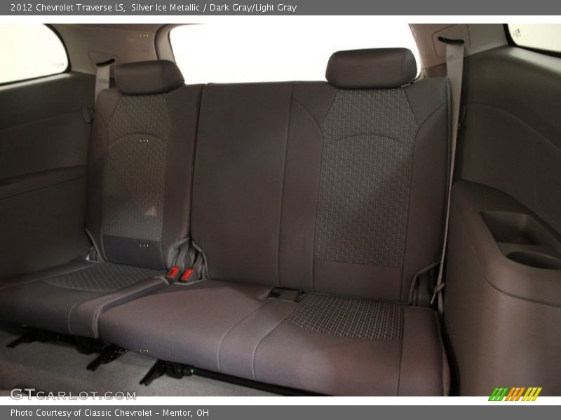Silver Ice Metallic / Dark Gray/Light Gray 2012 Chevrolet Traverse LS