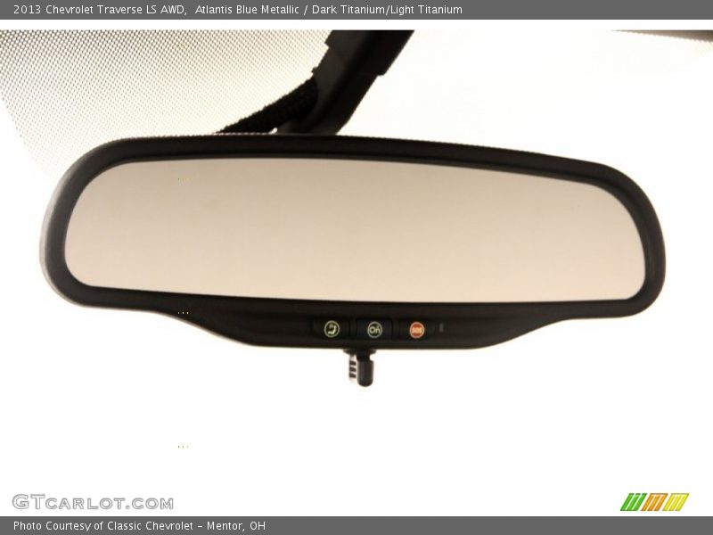 Atlantis Blue Metallic / Dark Titanium/Light Titanium 2013 Chevrolet Traverse LS AWD