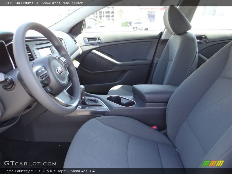 Snow White Pearl / Black 2015 Kia Optima LX