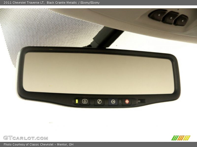 Black Granite Metallic / Ebony/Ebony 2011 Chevrolet Traverse LT