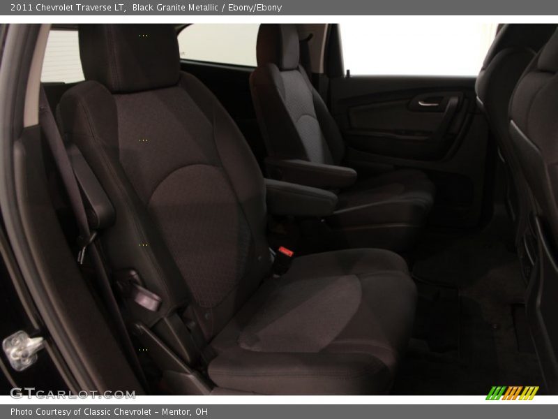 Black Granite Metallic / Ebony/Ebony 2011 Chevrolet Traverse LT