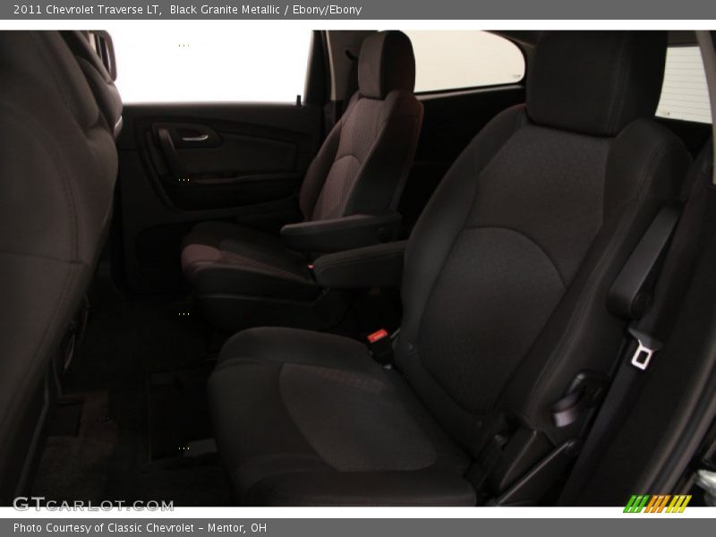 Black Granite Metallic / Ebony/Ebony 2011 Chevrolet Traverse LT