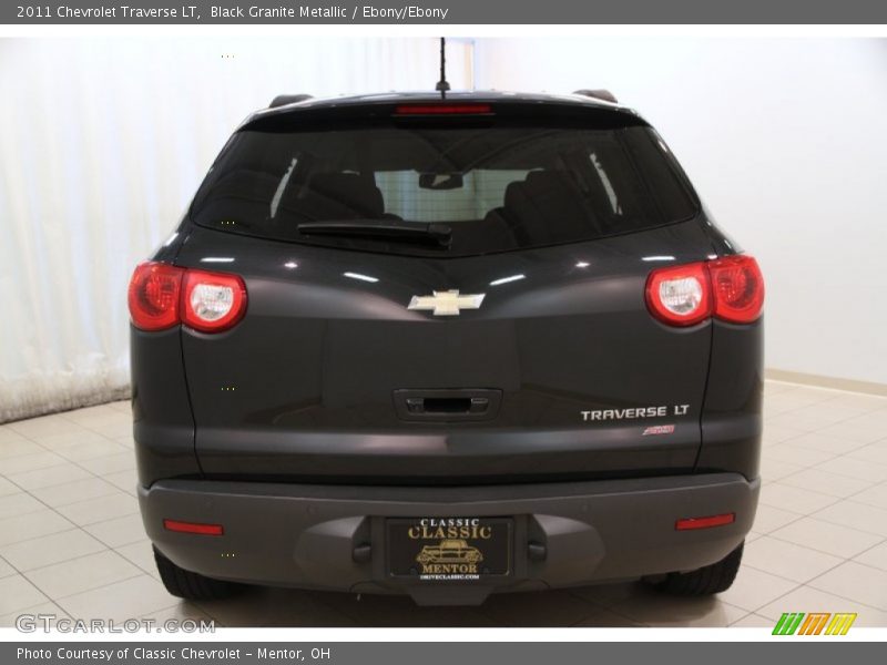 Black Granite Metallic / Ebony/Ebony 2011 Chevrolet Traverse LT