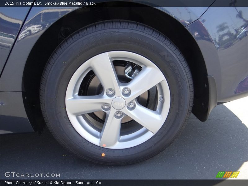 Smokey Blue Metallic / Black 2015 Kia Optima LX