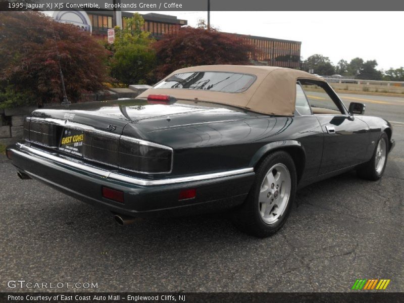 Brooklands Green / Coffee 1995 Jaguar XJ XJS Convertible