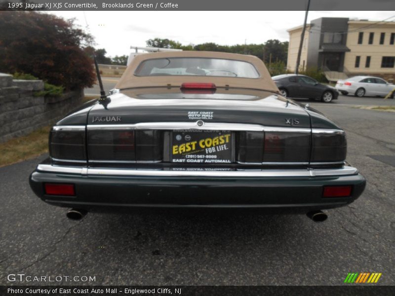 Brooklands Green / Coffee 1995 Jaguar XJ XJS Convertible