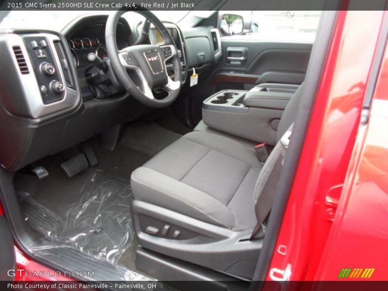 Fire Red / Jet Black 2015 GMC Sierra 2500HD SLE Crew Cab 4x4