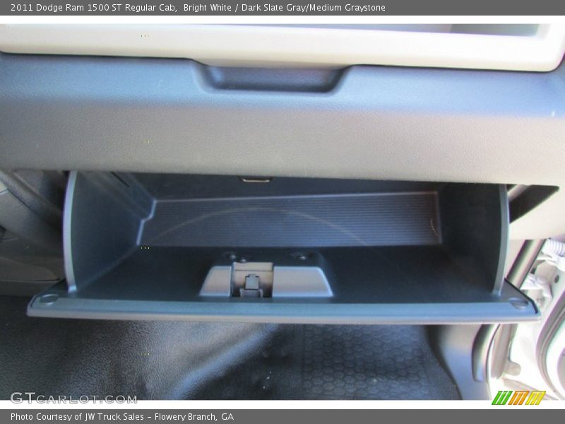 Bright White / Dark Slate Gray/Medium Graystone 2011 Dodge Ram 1500 ST Regular Cab