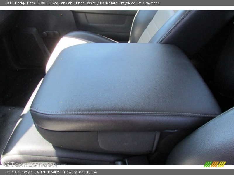 Bright White / Dark Slate Gray/Medium Graystone 2011 Dodge Ram 1500 ST Regular Cab