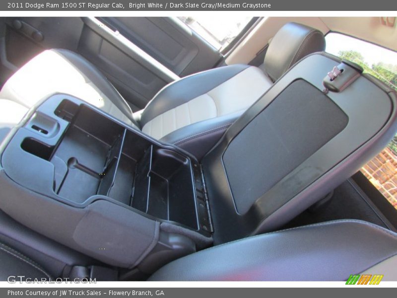 Bright White / Dark Slate Gray/Medium Graystone 2011 Dodge Ram 1500 ST Regular Cab