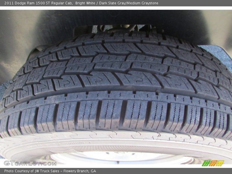 Bright White / Dark Slate Gray/Medium Graystone 2011 Dodge Ram 1500 ST Regular Cab