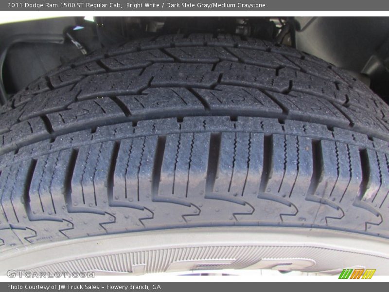 Bright White / Dark Slate Gray/Medium Graystone 2011 Dodge Ram 1500 ST Regular Cab
