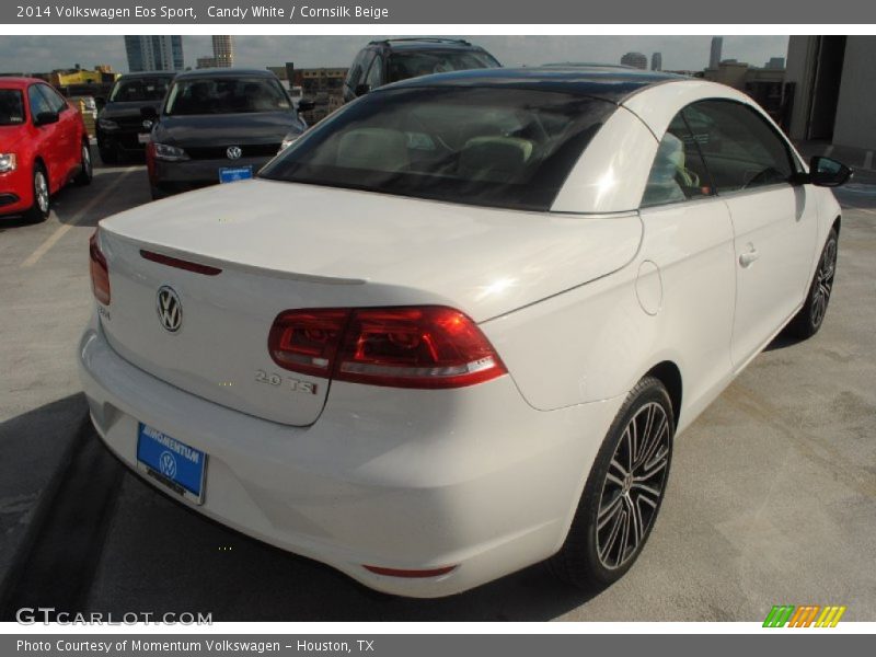 Candy White / Cornsilk Beige 2014 Volkswagen Eos Sport