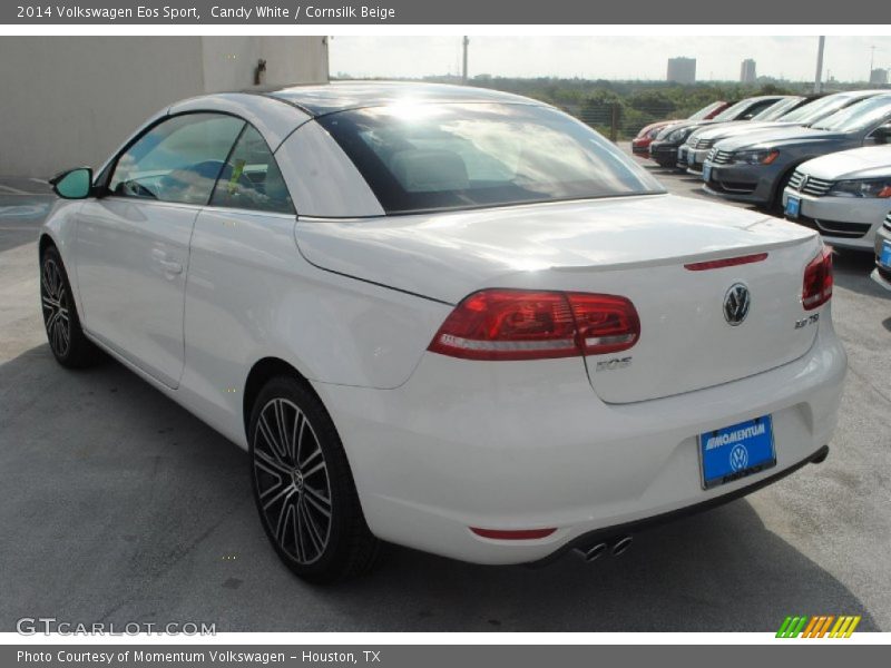 Candy White / Cornsilk Beige 2014 Volkswagen Eos Sport