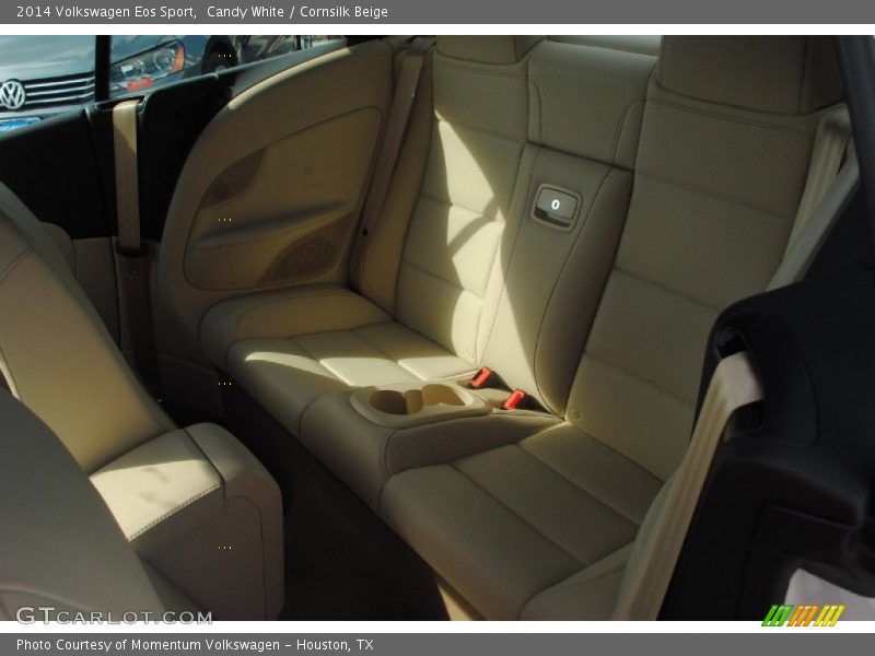 Candy White / Cornsilk Beige 2014 Volkswagen Eos Sport