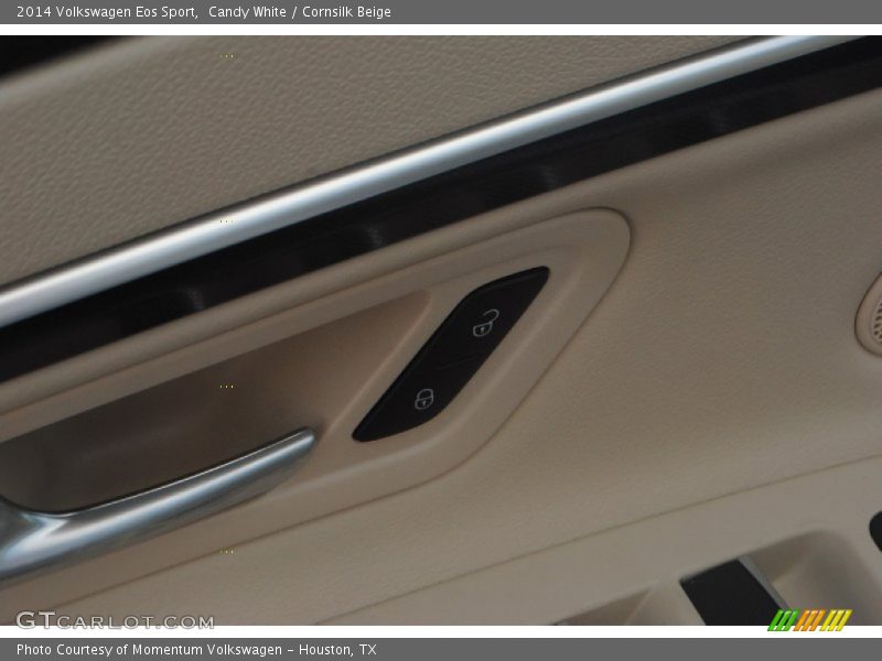 Candy White / Cornsilk Beige 2014 Volkswagen Eos Sport