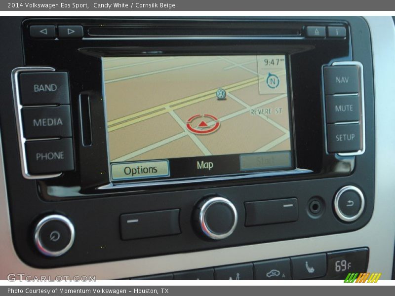 Candy White / Cornsilk Beige 2014 Volkswagen Eos Sport