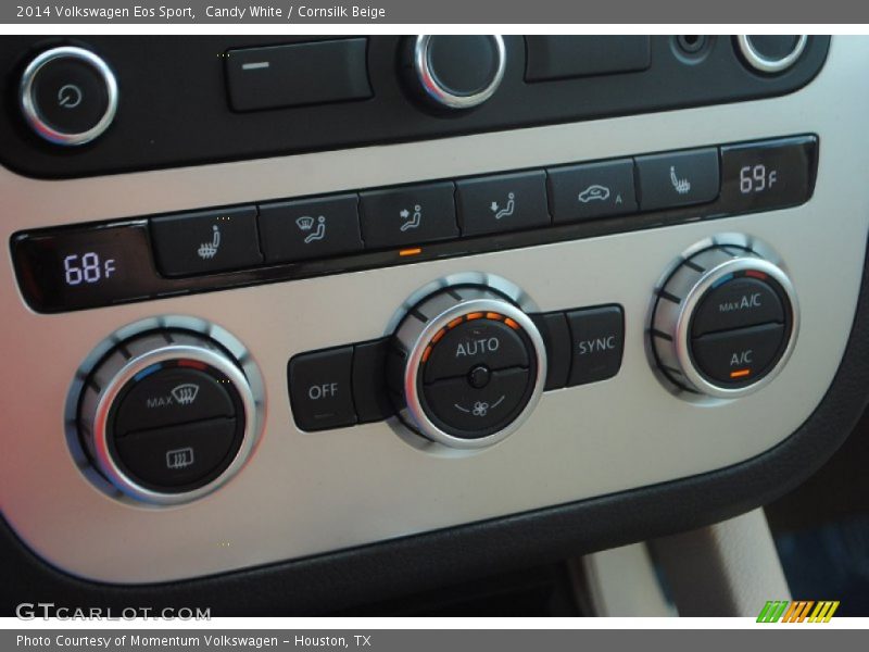Candy White / Cornsilk Beige 2014 Volkswagen Eos Sport