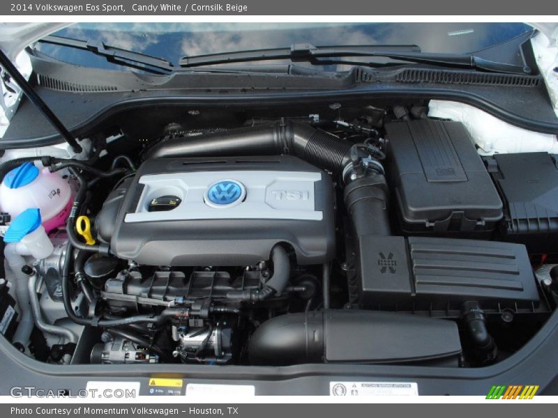 Candy White / Cornsilk Beige 2014 Volkswagen Eos Sport