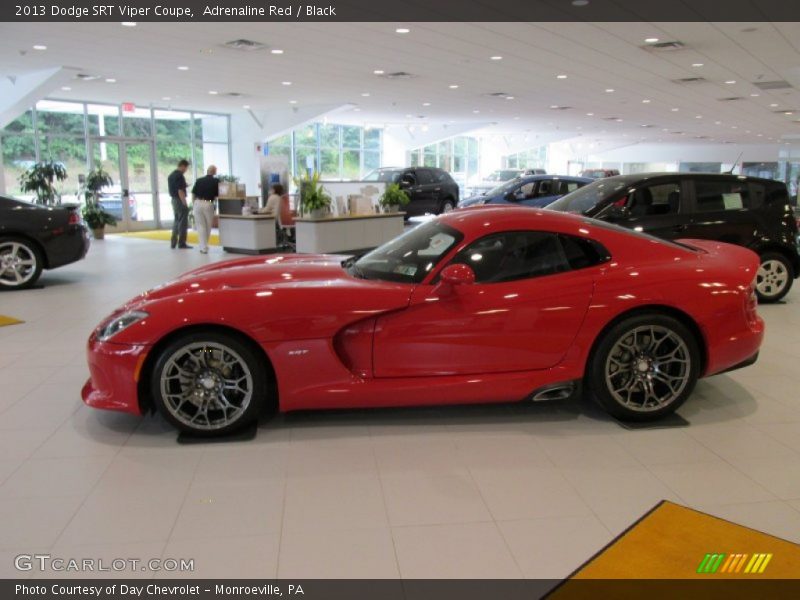 Adrenaline Red / Black 2013 Dodge SRT Viper Coupe