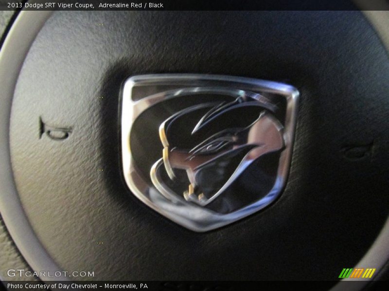 Adrenaline Red / Black 2013 Dodge SRT Viper Coupe