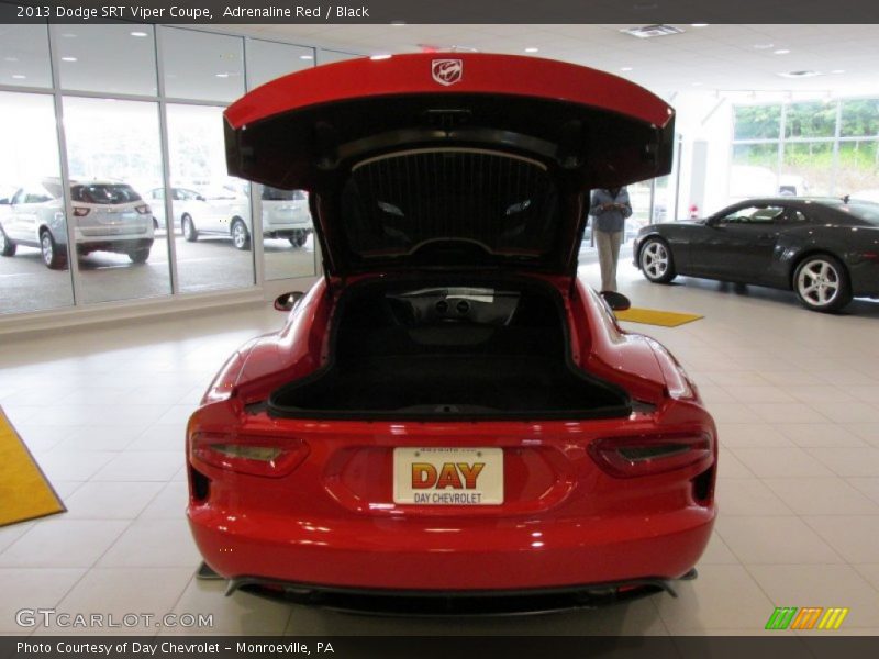 Adrenaline Red / Black 2013 Dodge SRT Viper Coupe