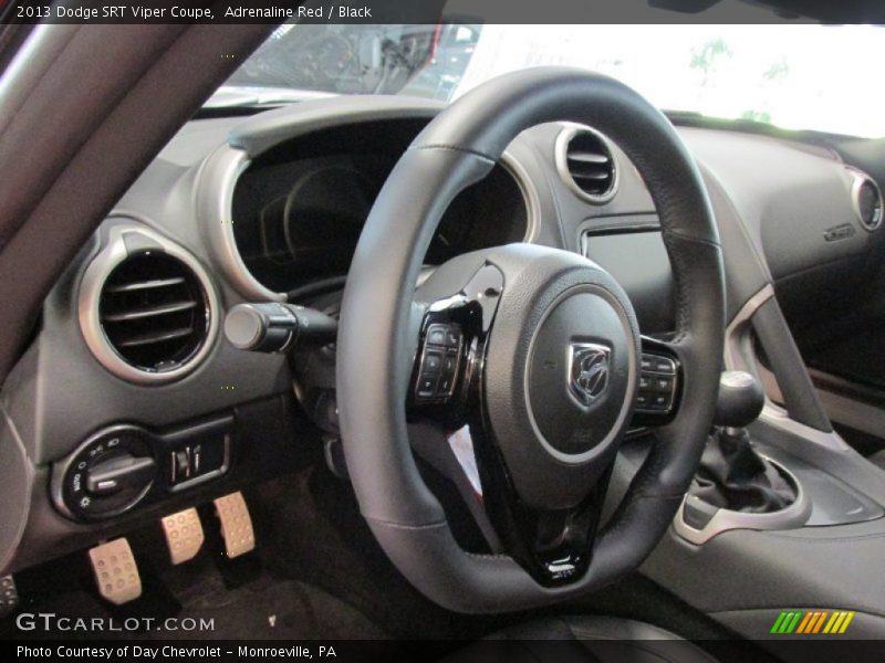 Adrenaline Red / Black 2013 Dodge SRT Viper Coupe