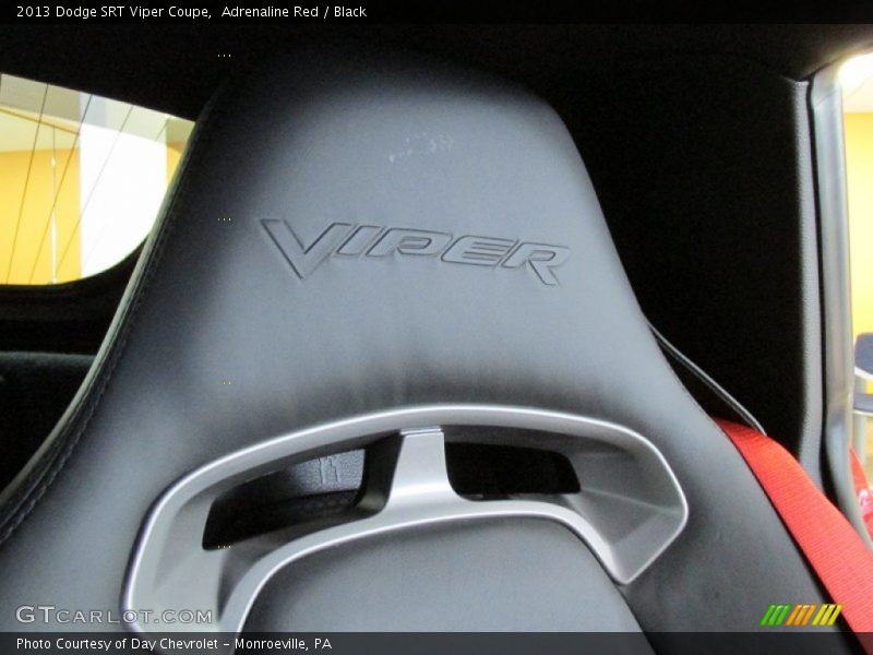 Adrenaline Red / Black 2013 Dodge SRT Viper Coupe