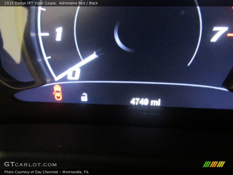 Adrenaline Red / Black 2013 Dodge SRT Viper Coupe